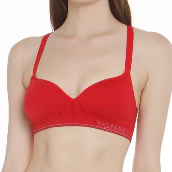 Tommy Hilfiger Other - Tommy Hilfiger Seamless Bralette Red